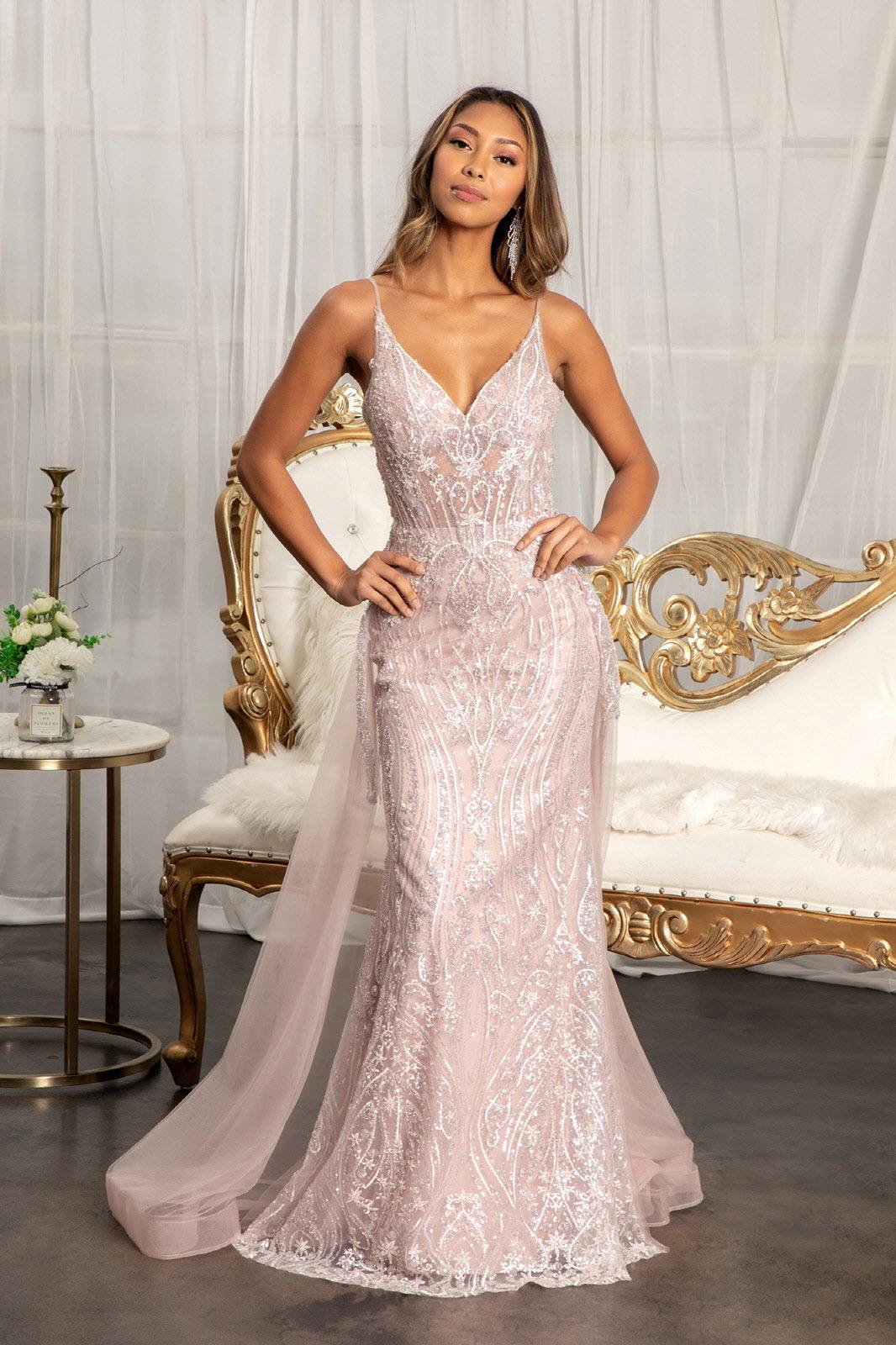 Long Formal Mermaid Prom Dress
