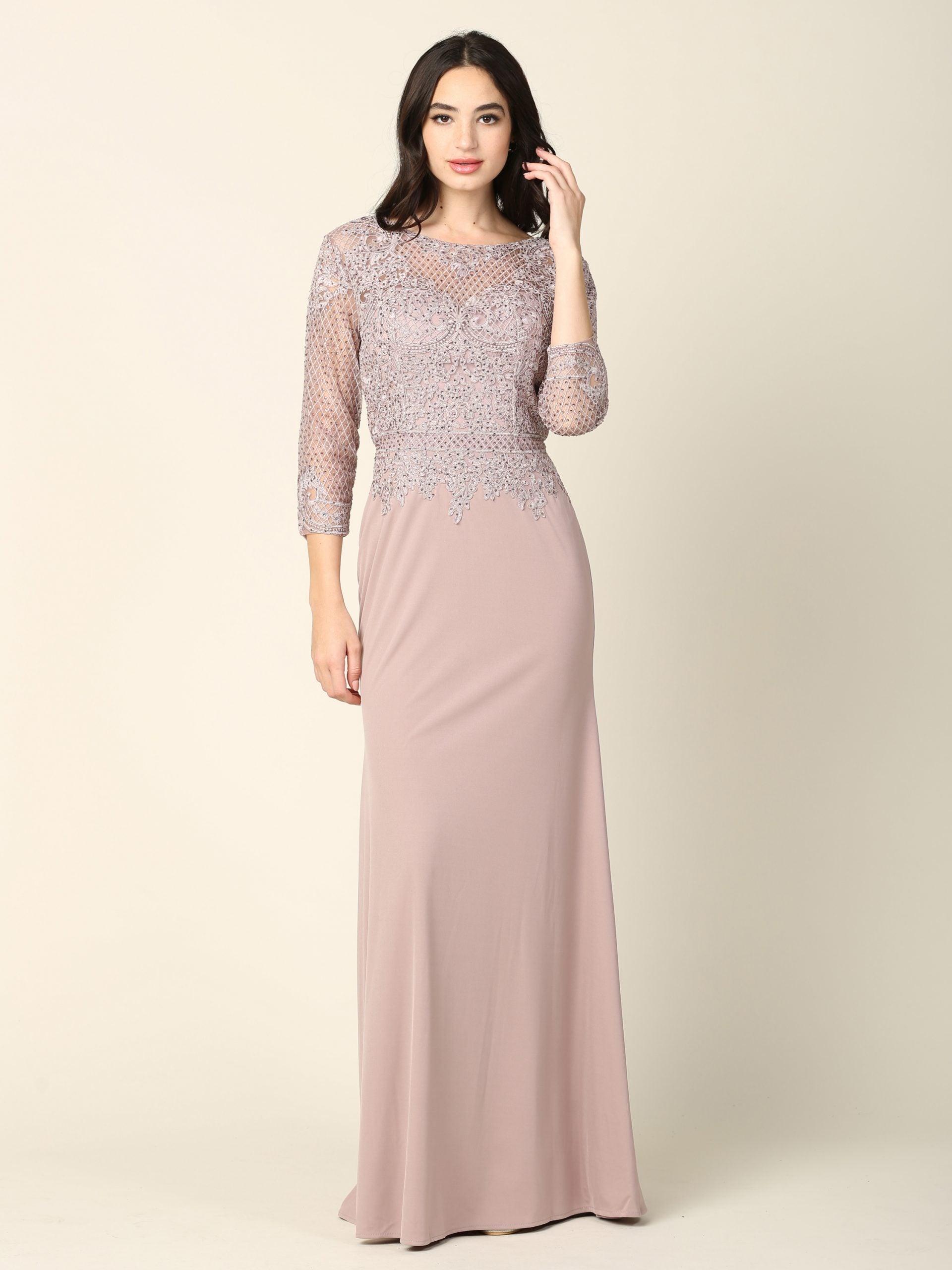 Long Formal Mother of the Bride Dress