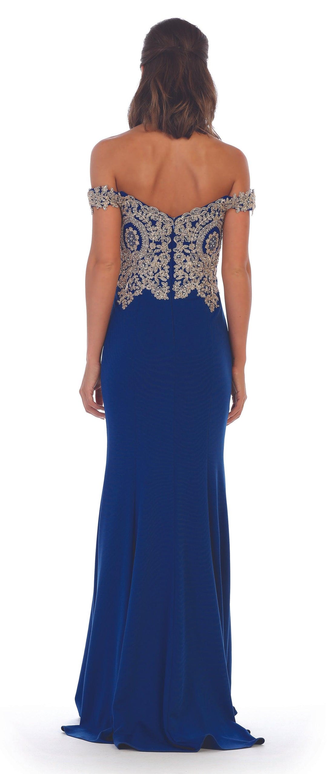 Rae Off-The-Shoulder Mermaid Formal Dress