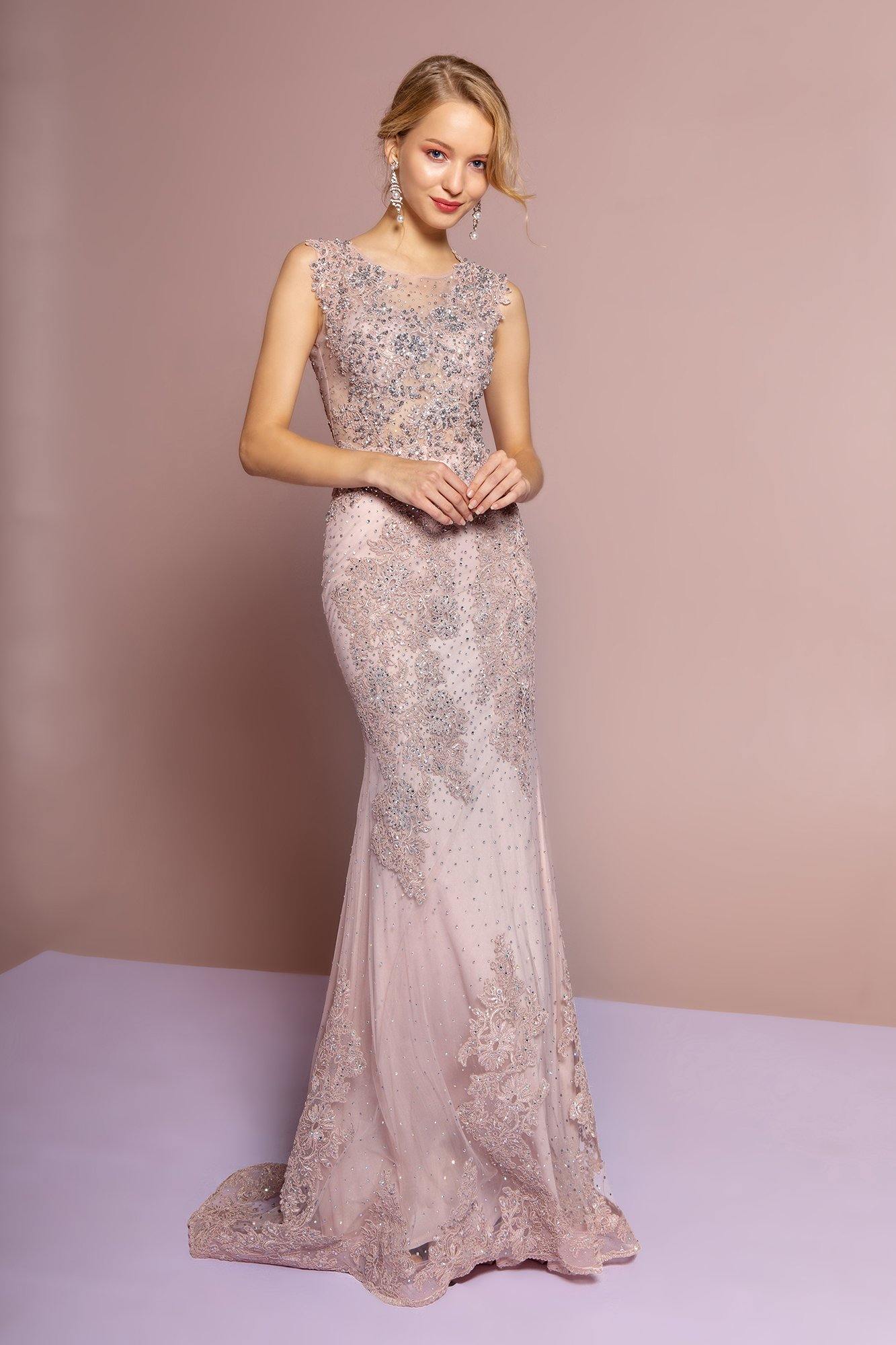 Long Fitted Prom Dress Sale - The Dress Outlet