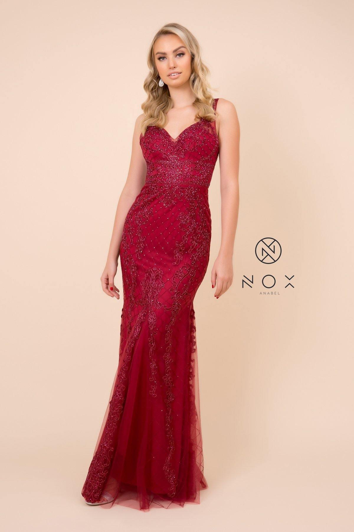 Long Formal Sleeveless Mermaid Prom Dress Sale - The Dress Outlet