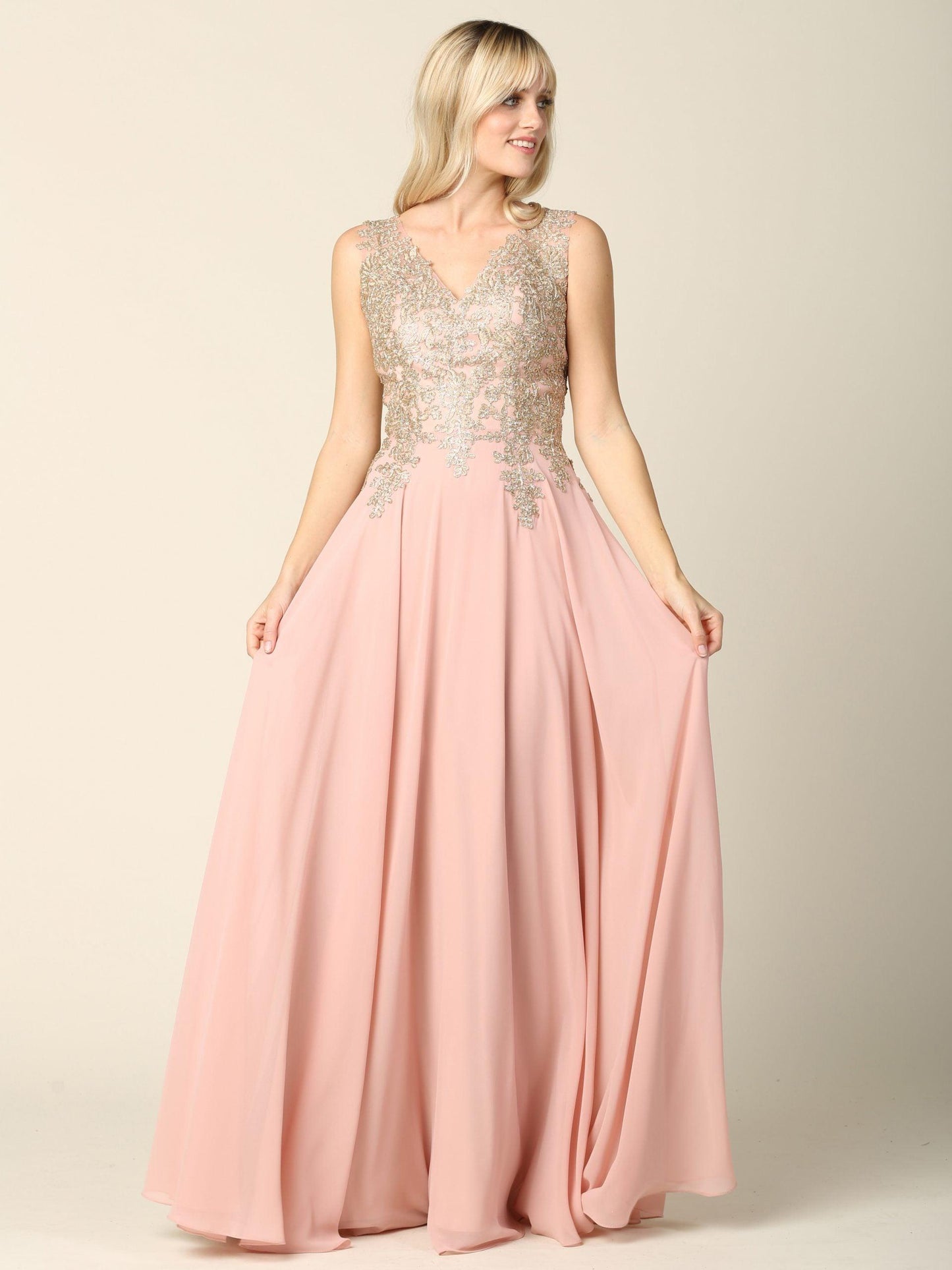 Long Mother of the Bride Chiffon Formal Dress Sale