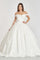 Long Off Shoulder Floral Applique Quinceanera Dress - The Dress Outlet