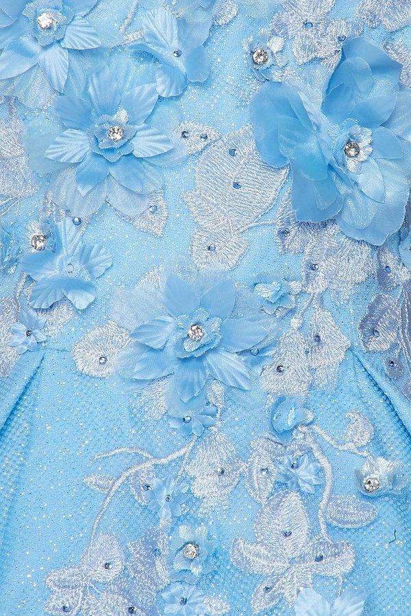 Long Off Shoulder Quinceanera Dress - The Dress Outlet