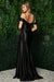 Long Off Shoulder Sexy Prom Formal Dress E1043 - The Dress Outlet