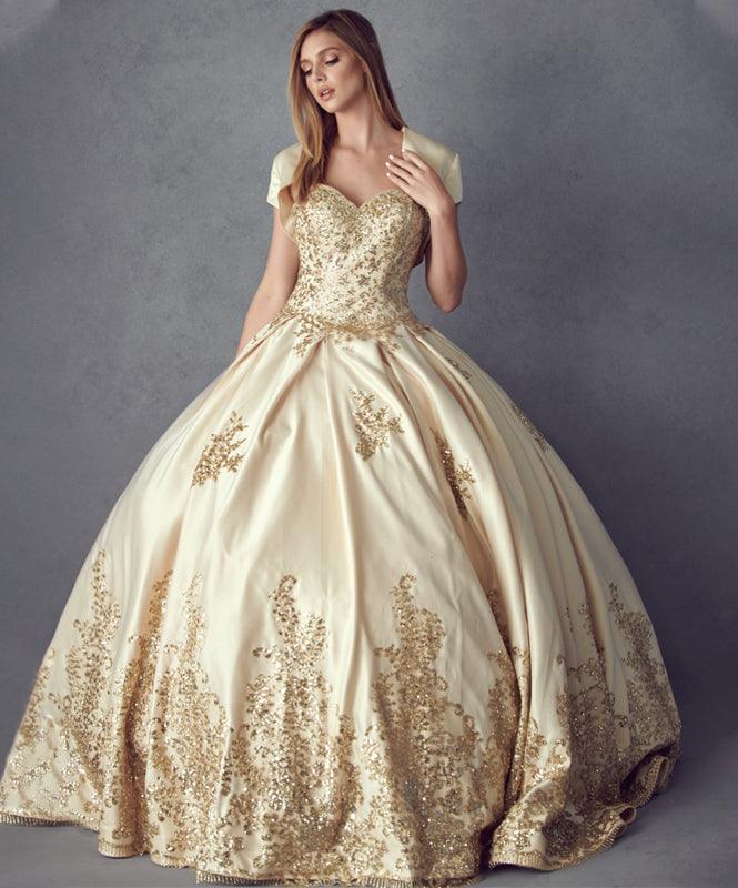 Long Quinceanera Dress Sweet 16 Ball Gown