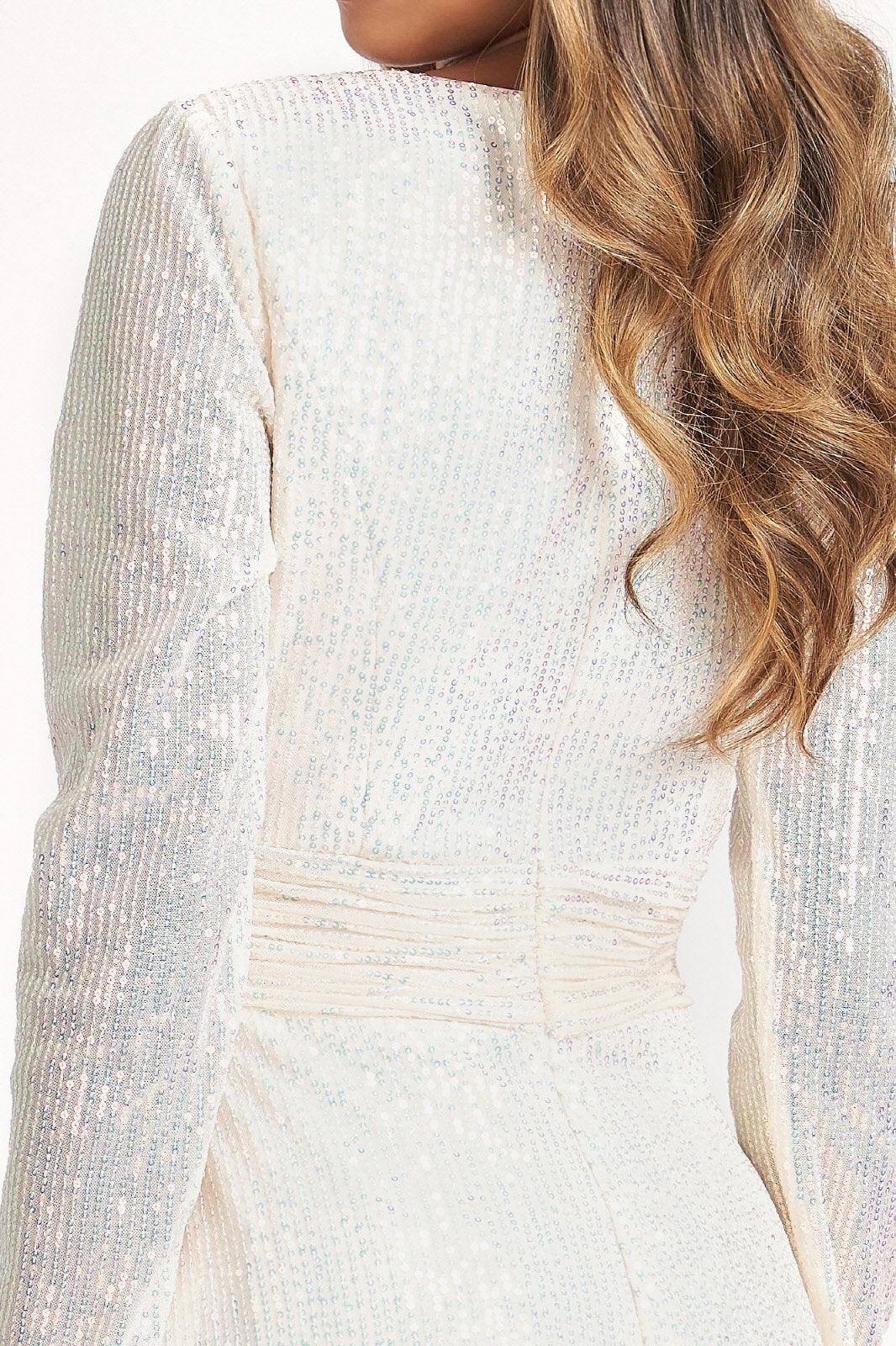 Long Sleeve Formal Mermaid Evening Dress