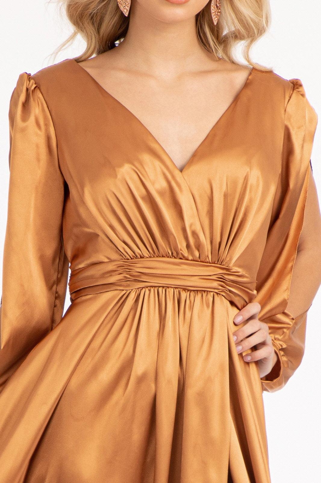 Long Sleeve Mother of the Bride Formal Dress