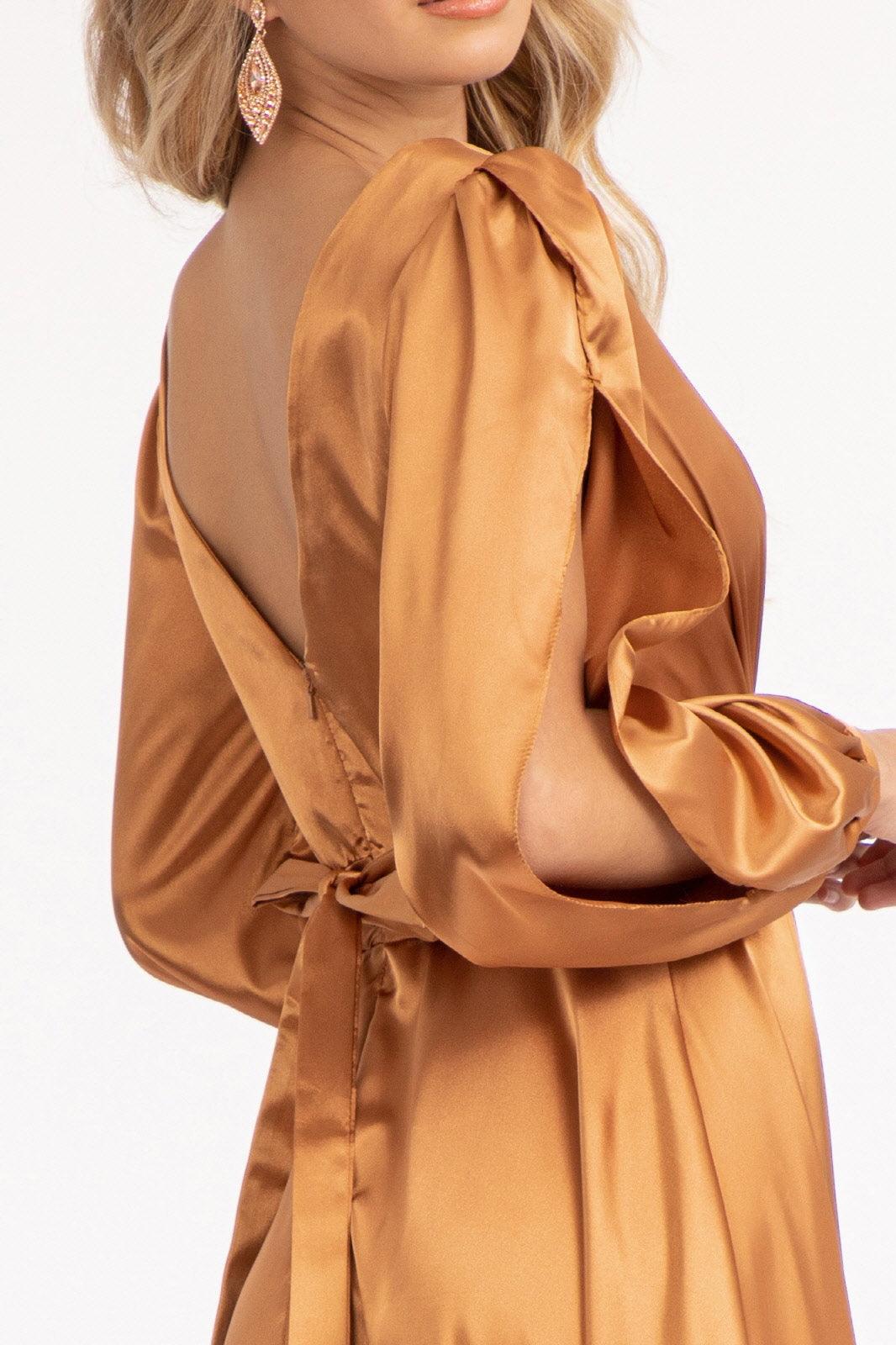 Long Sleeve Mother of the Bride Formal Dress