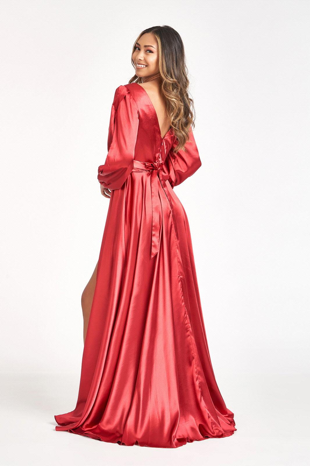 Long Sleeve Mother of the Bride Formal Dress