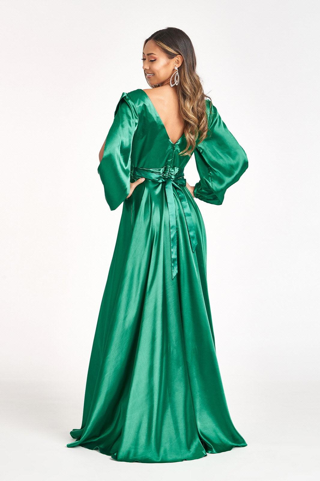 Long Sleeve Mother of the Bride Formal Dress