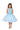 Long Sleeveless Flower Girls Dress - The Dress Outlet