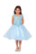 Long Sleeveless Flower Girls Dress - The Dress Outlet