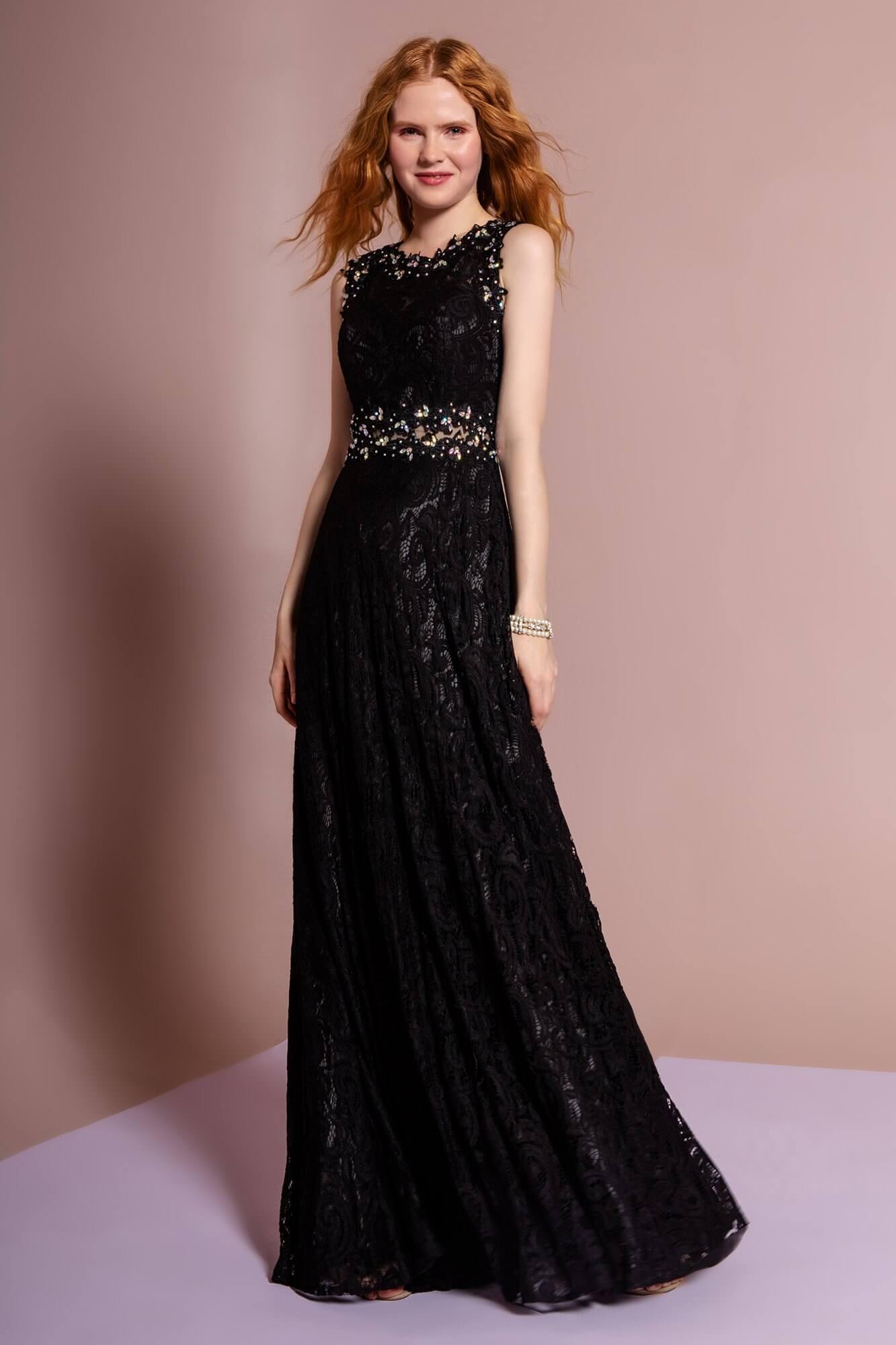 Long Sleeveless Formal Dress Sale - The Dress Outlet