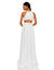 Mac Duggal A Line Halter Long Formal Dress 49530 - The Dress Outlet