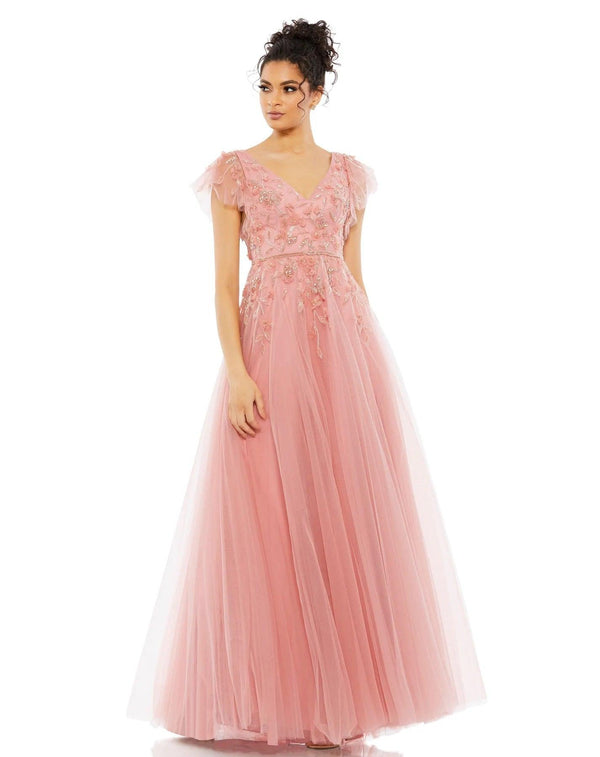 Cap Sleeve Formal Dress Cap Sleeves Mac Duggal 11224