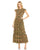 Mac Duggal Cap Sleeve Tea Length Dress 8009 - The Dress Outlet