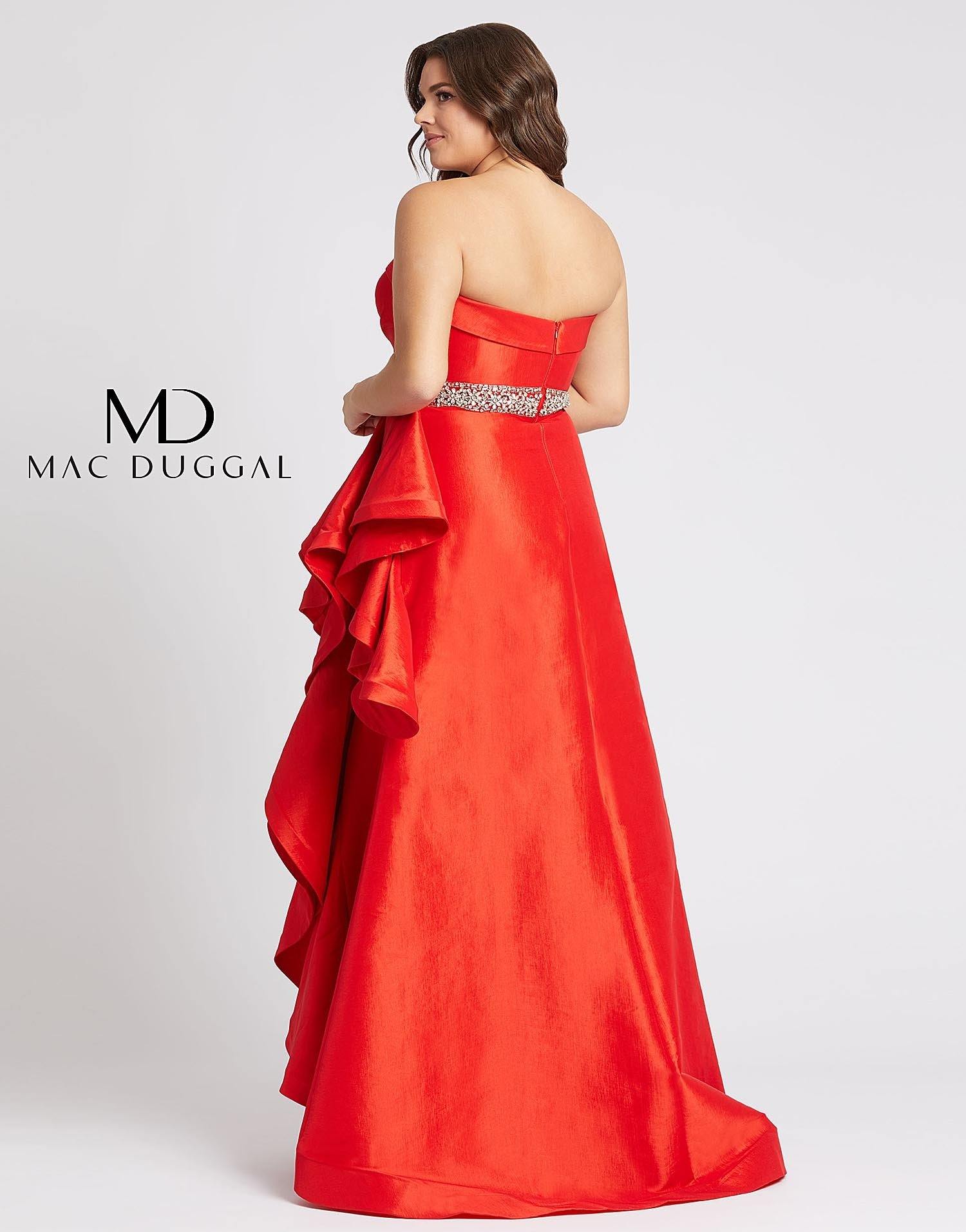 Mac Duggal 67215 Fabulouss Long Plus Size Dress