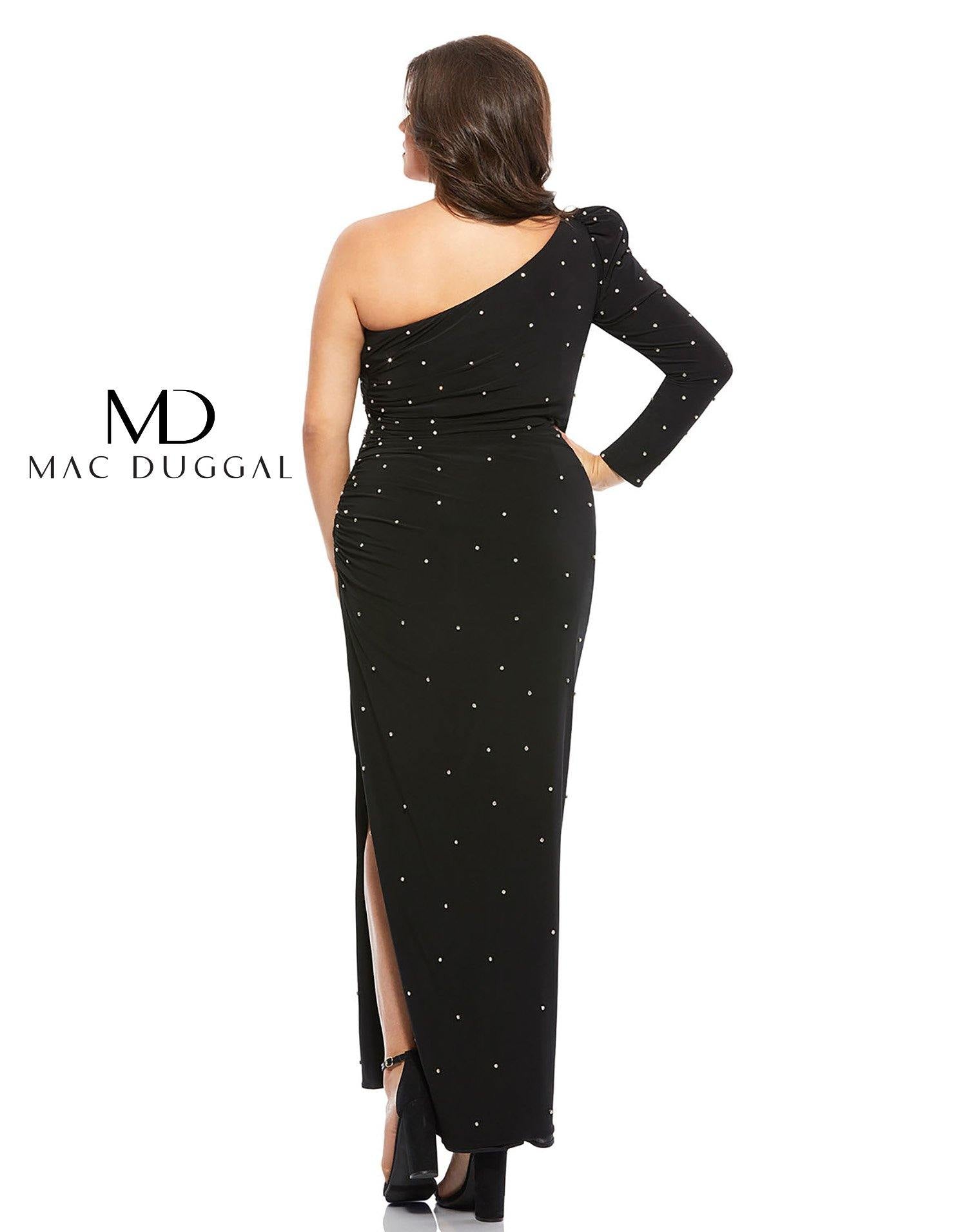 Mac Duggal 67733 Fabulouss Long Plus Size Dress