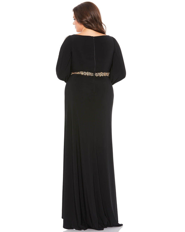 Black Mac Duggal Fabulouss Long Plus Size Dress Sale for $139.99 – The ...