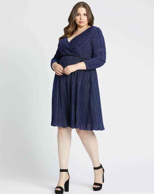 Fabulouss Plus Size Cocktail Dress Plus Size Mac Duggal 49228