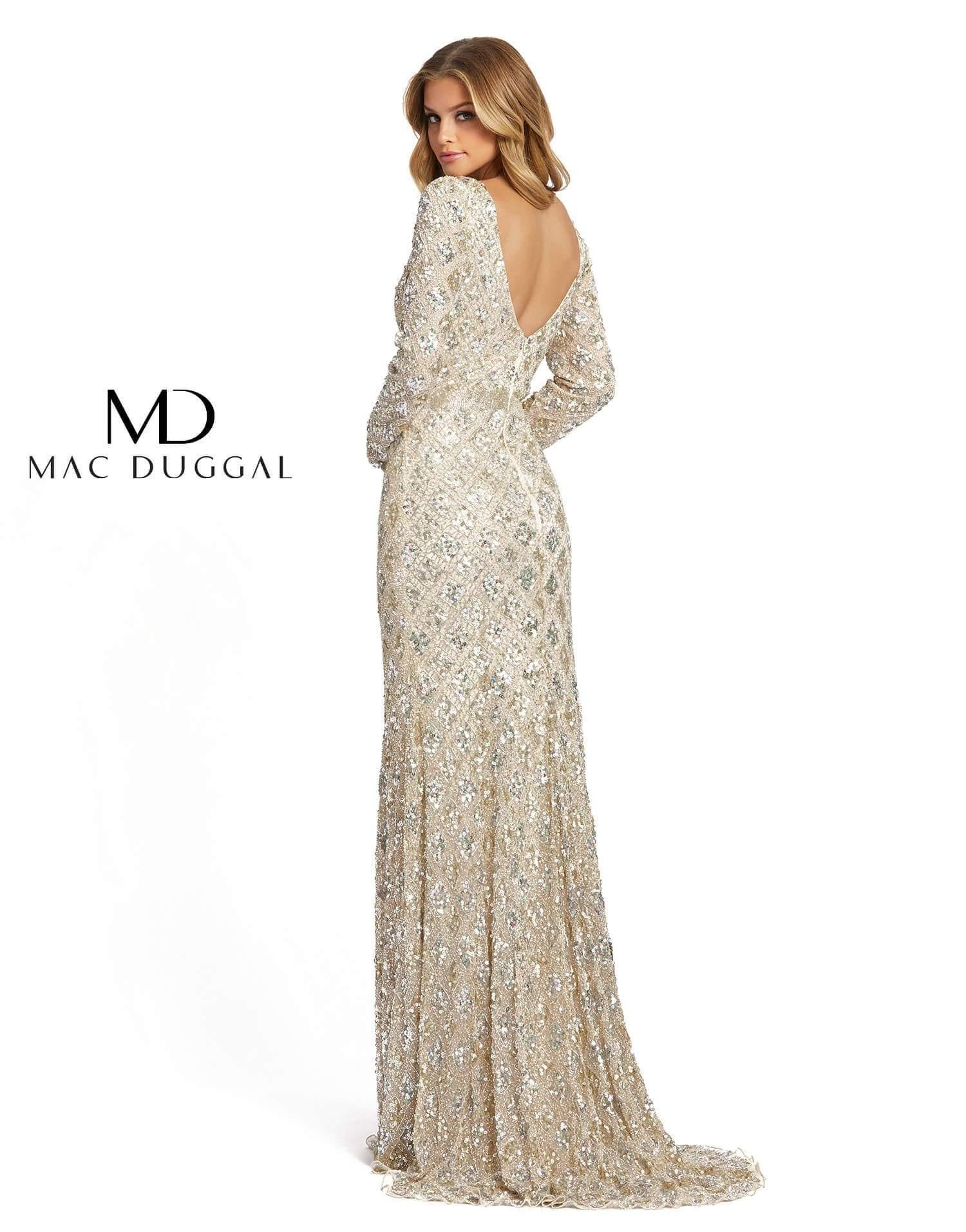 Mac Duggal 5021 Nude 10 Sale