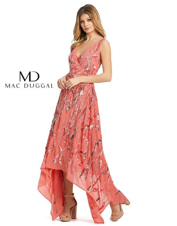 Formal Sleeveless Dress Sleeveless Detail Mac Duggal 10524