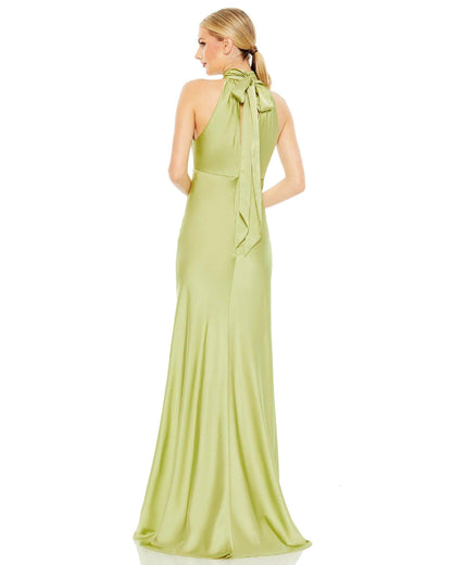 Mac Duggal Halter Long Formal Dress 49520 - The Dress Outlet