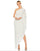 Mac Duggal High Low One Shoulder Cape Dress 11247 - The Dress Outlet