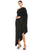 Mac Duggal High Low One Shoulder Cape Dress 11247 - The Dress Outlet