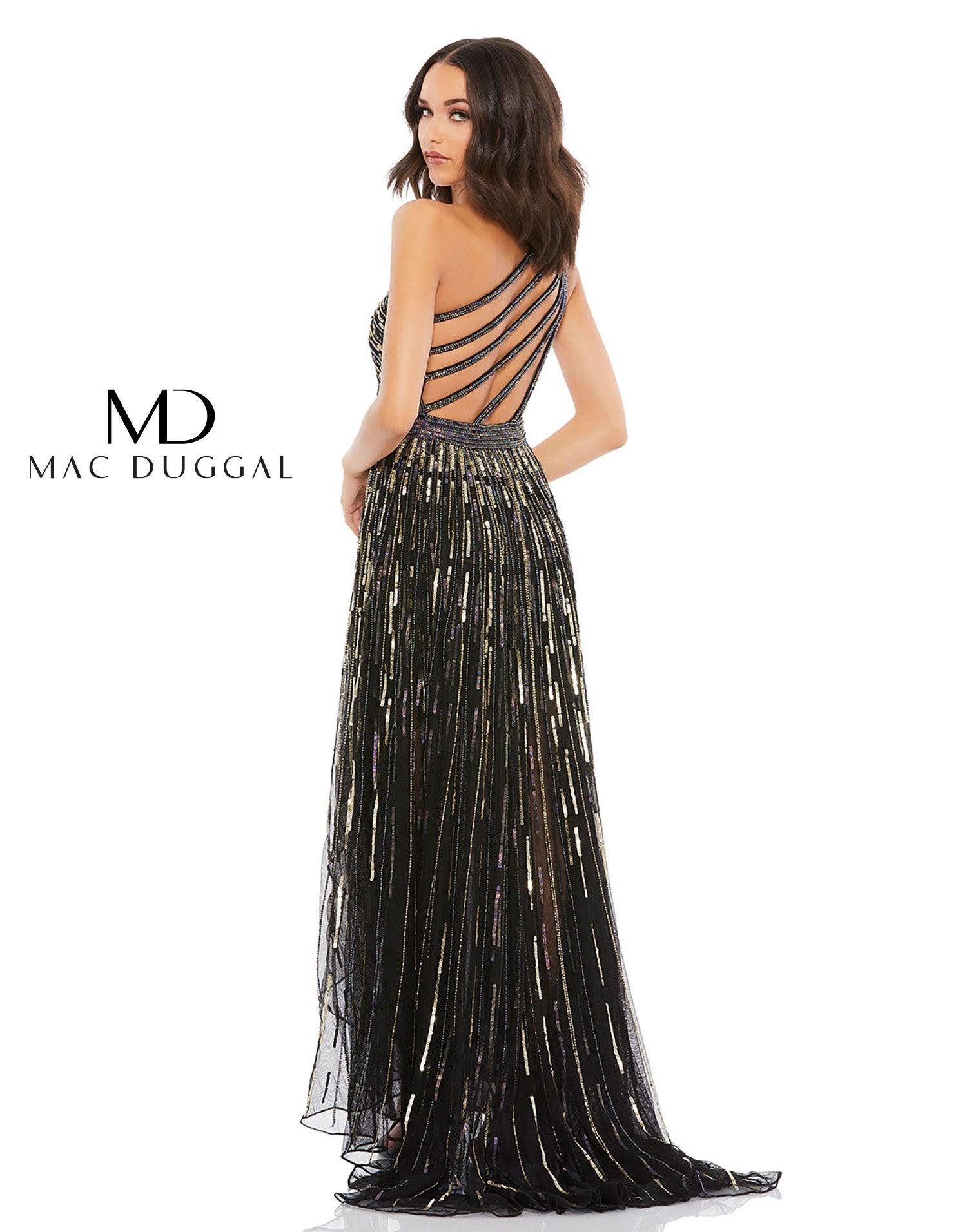 Mac Duggal 5381 High Low Prom Formal Dress