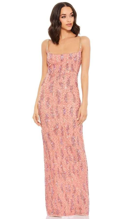 Long Embellished Sleeveless Gown Embellished Detail Mac Duggal 10690