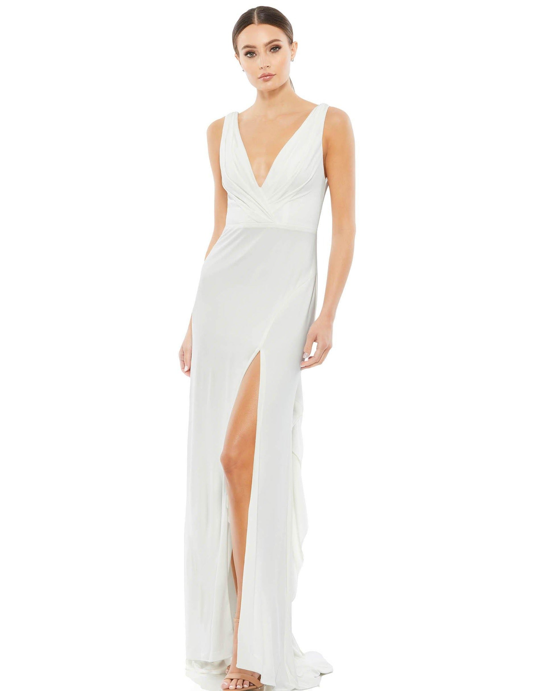 Mac Duggal Long Forma Sleeveless Evening Gown 12336 - The Dress Outlet