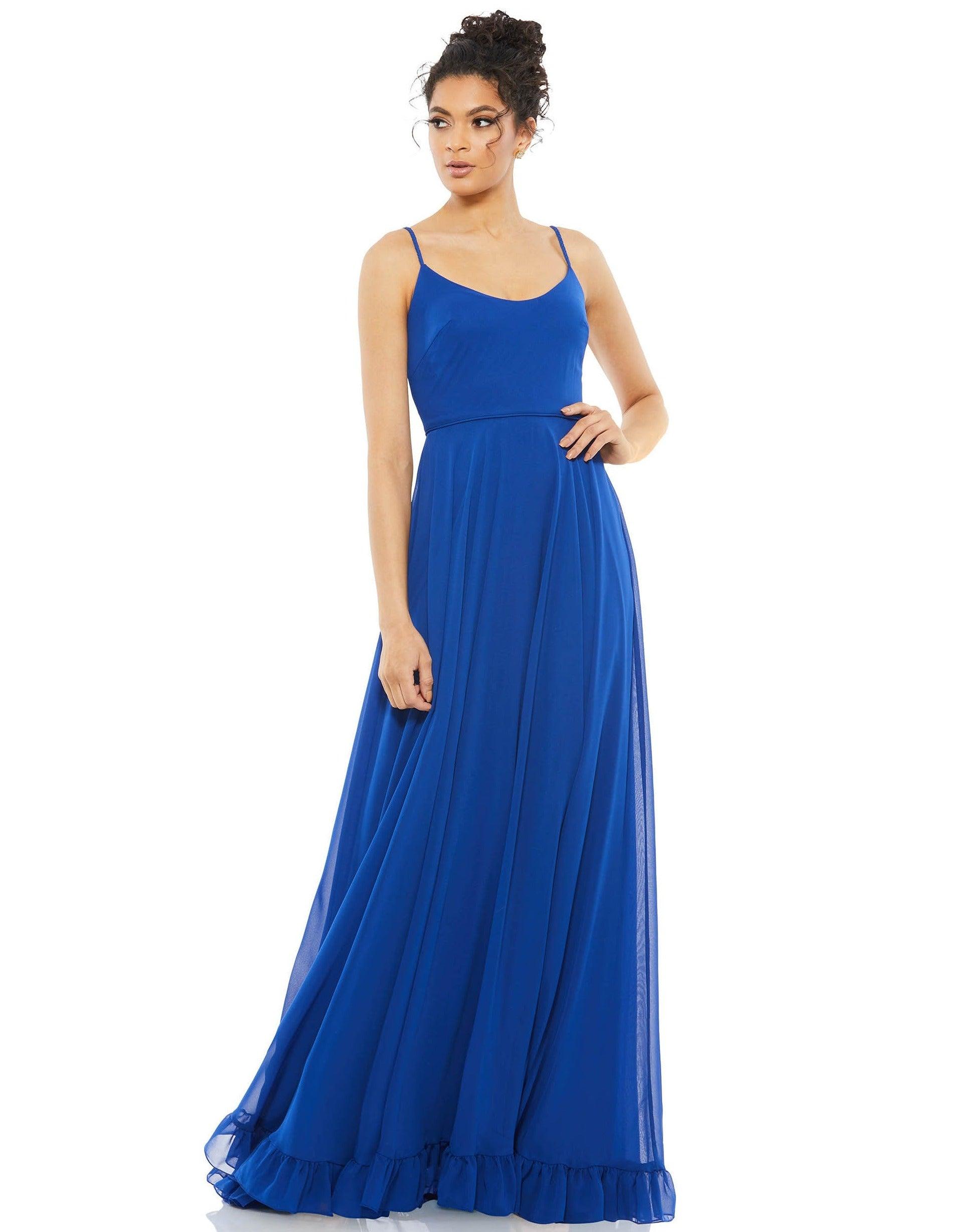 Mac Duggal 55408 Long Formal Chiffon Dress | The Dress Outlet Mac Duggal 55408 Long Formal Chiffon Dress | The Dress Outlet