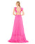 Mac Duggal Long Formal Chiffon Prom Dress 68069 - The Dress Outlet