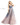 Mac Duggal Long Formal Evening Cap Sleeve Ombre Gown - The Dress Outlet