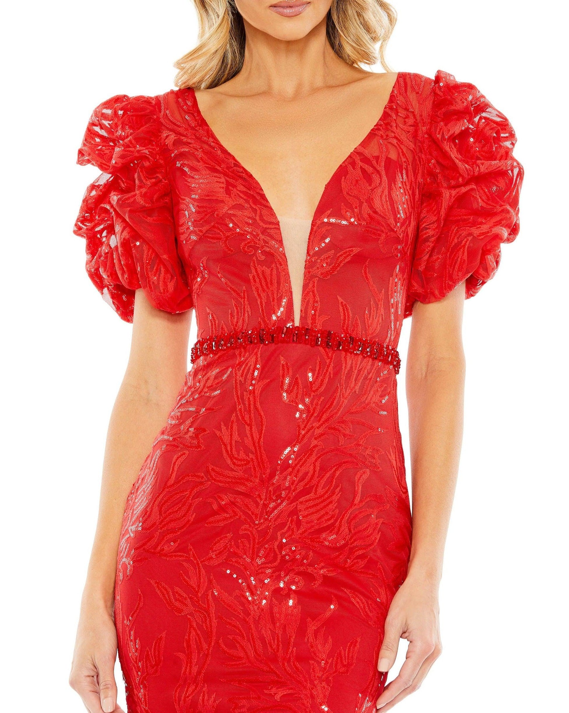 Mac Duggal 12421 Long Formal Evening Dress