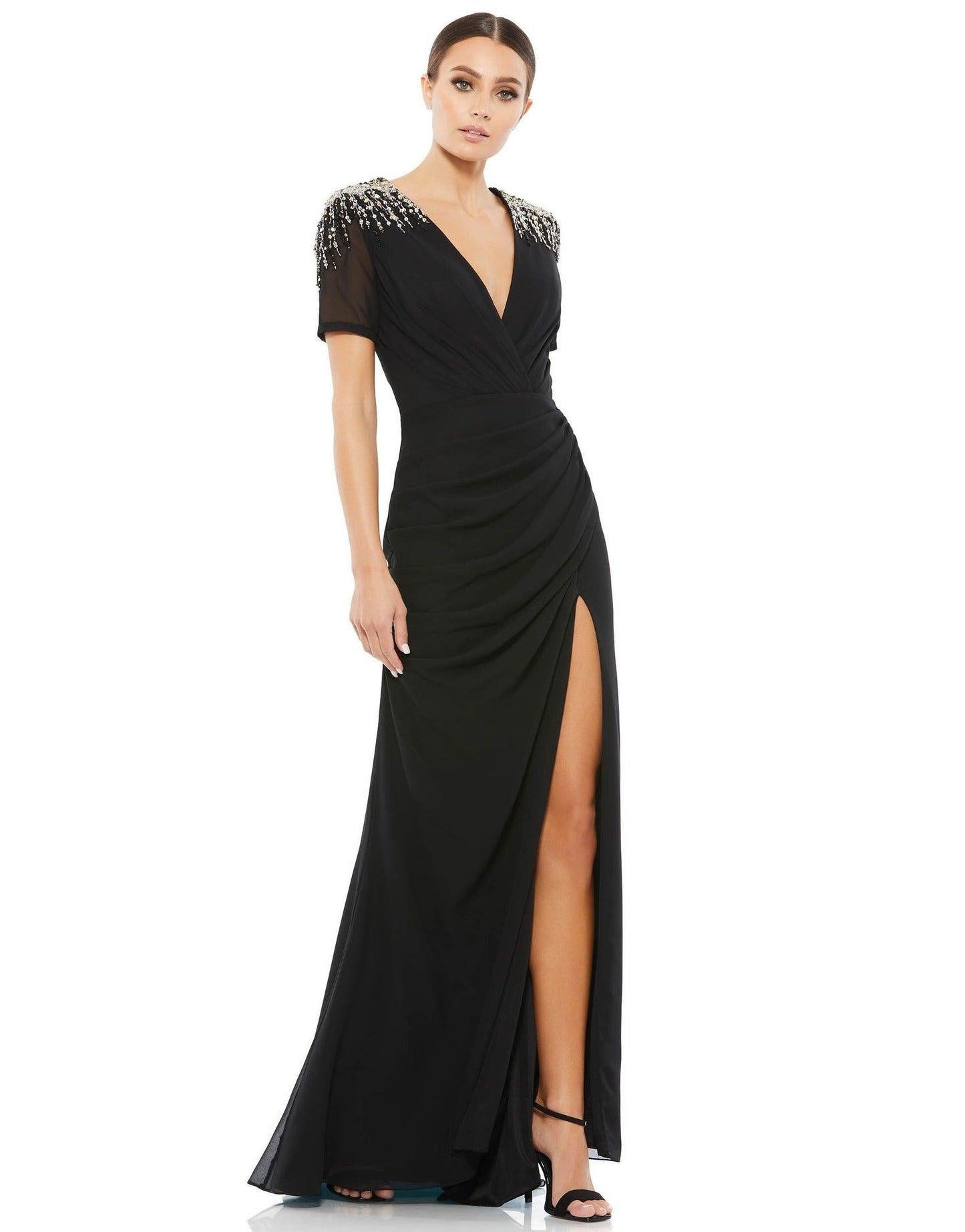 Mac Duggal Long Formal Evening Dress 55704 - The Dress Outlet