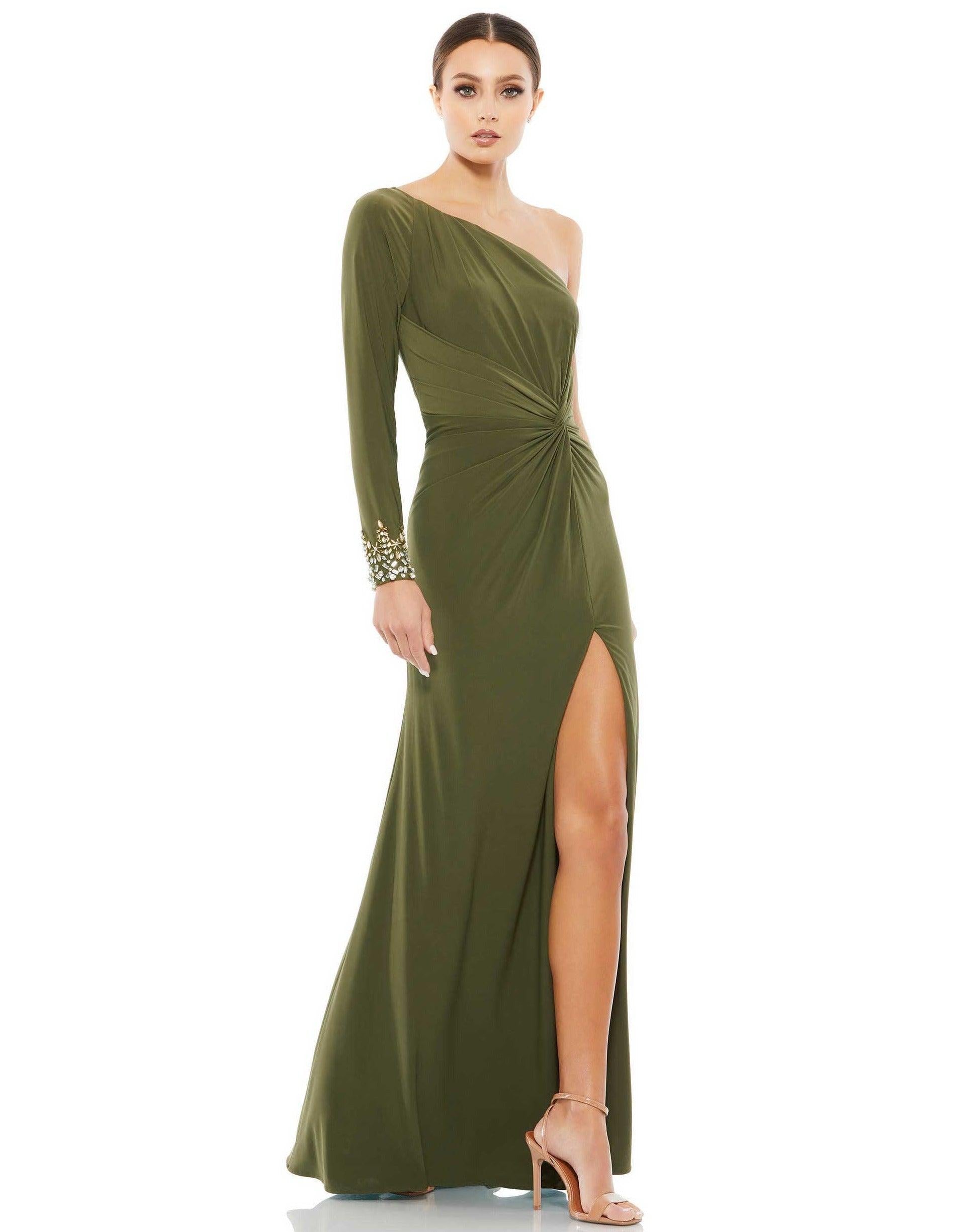 Mac Duggal 55696 Long Formal Fitted Evening Dress