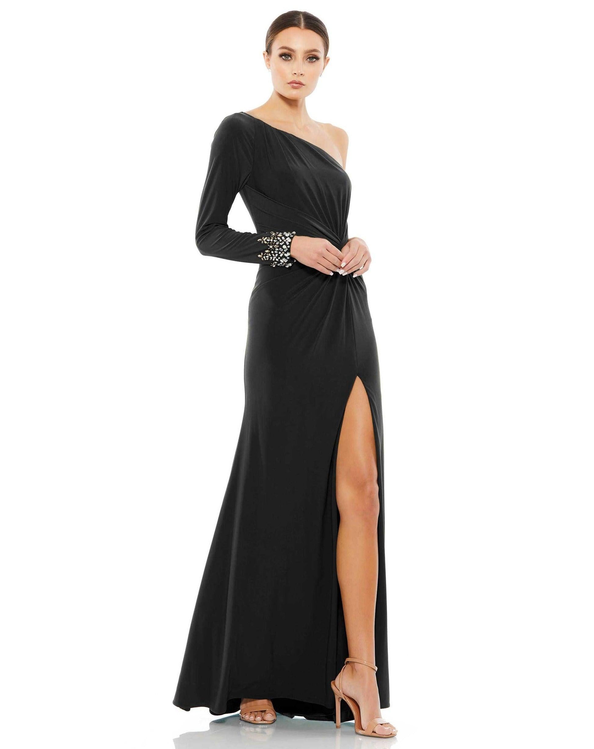 Mac Duggal 55696 Long Formal Fitted Evening Dress | The Dress Outlet Mac Duggal 55696 Long Formal Fitted Evening Dress | The Dress Outlet