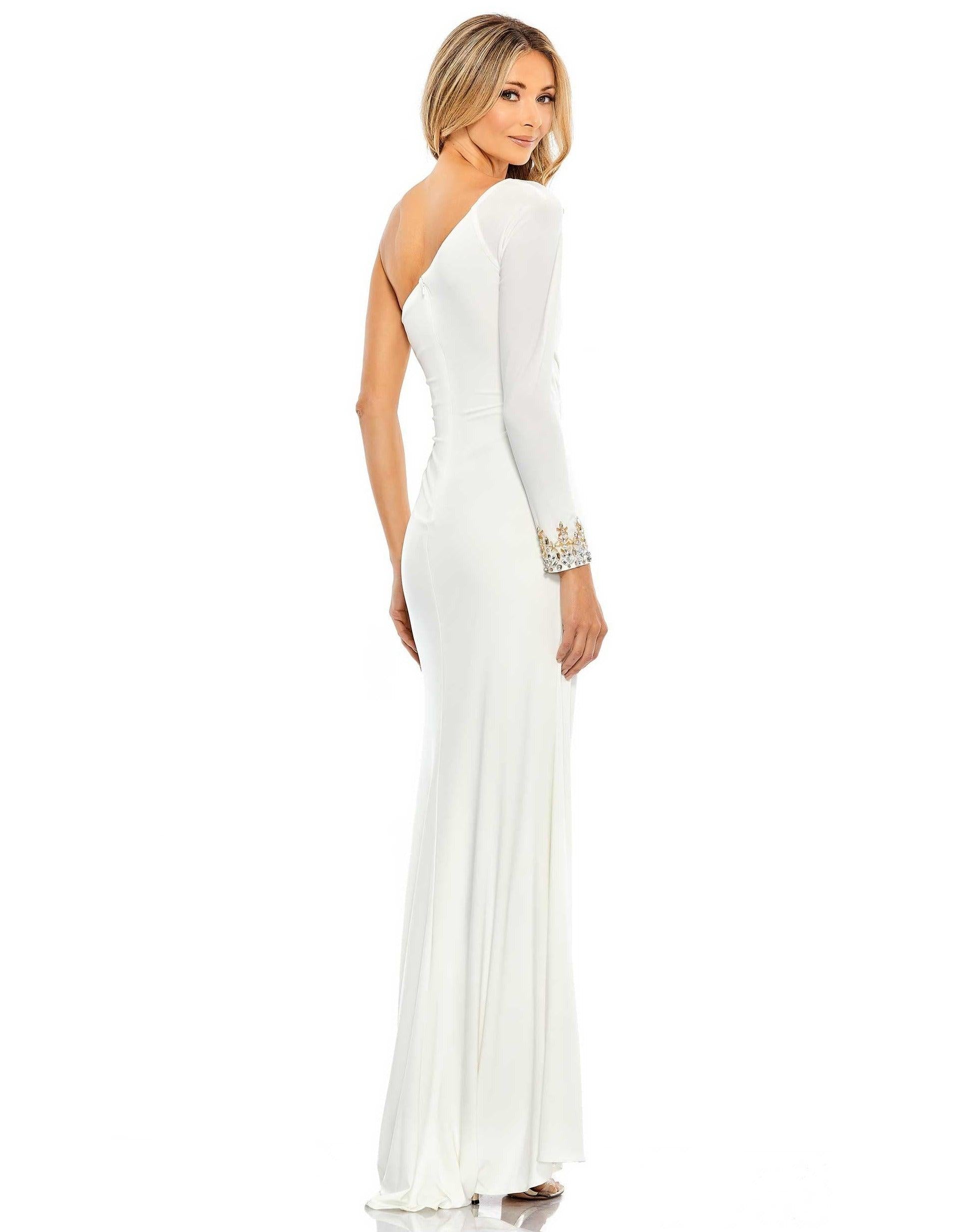 Mac Duggal 55696 Long Formal Fitted Evening Dress