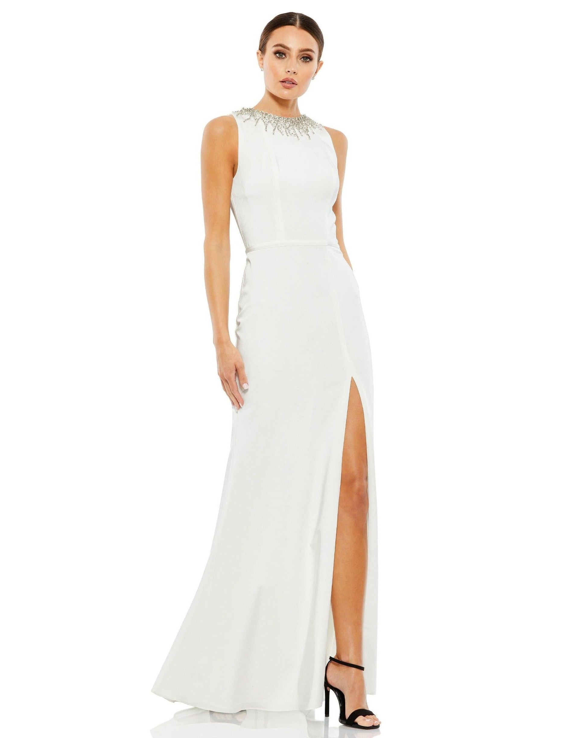 Mac Duggal 26516 Long Formal Fitted Prom Dress