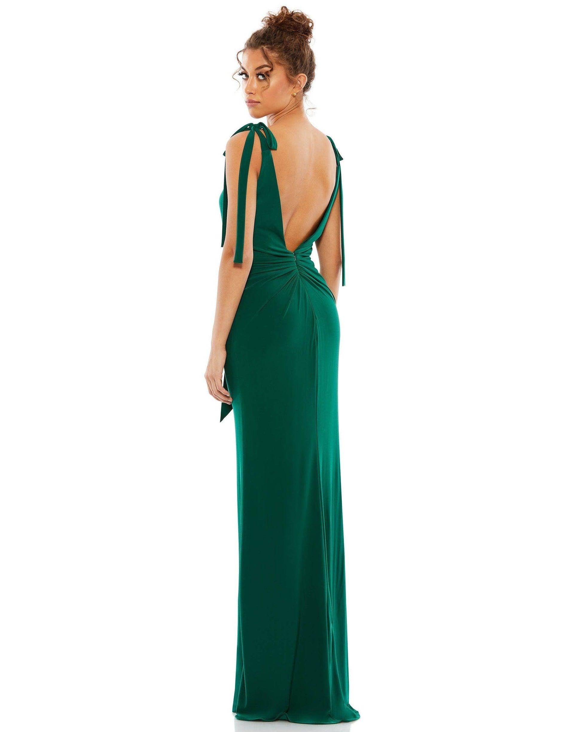 Mac Duggal Long Formal Fitted Prom Gown 26696 - The Dress Outlet