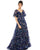 Mac Duggal Long Formal  Floral Maxi Dress 67933 - The Dress Outlet