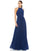Mac Duggal Long Formal Halter Chiffon Dress 12496 - The Dress Outlet