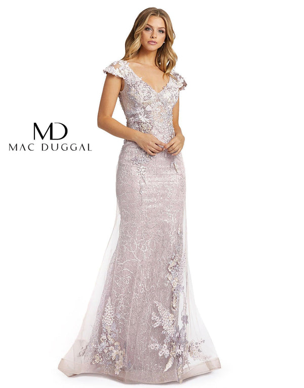 Long Formal Mermaid Gown Mermaid Silhouette Mac Duggal 20144