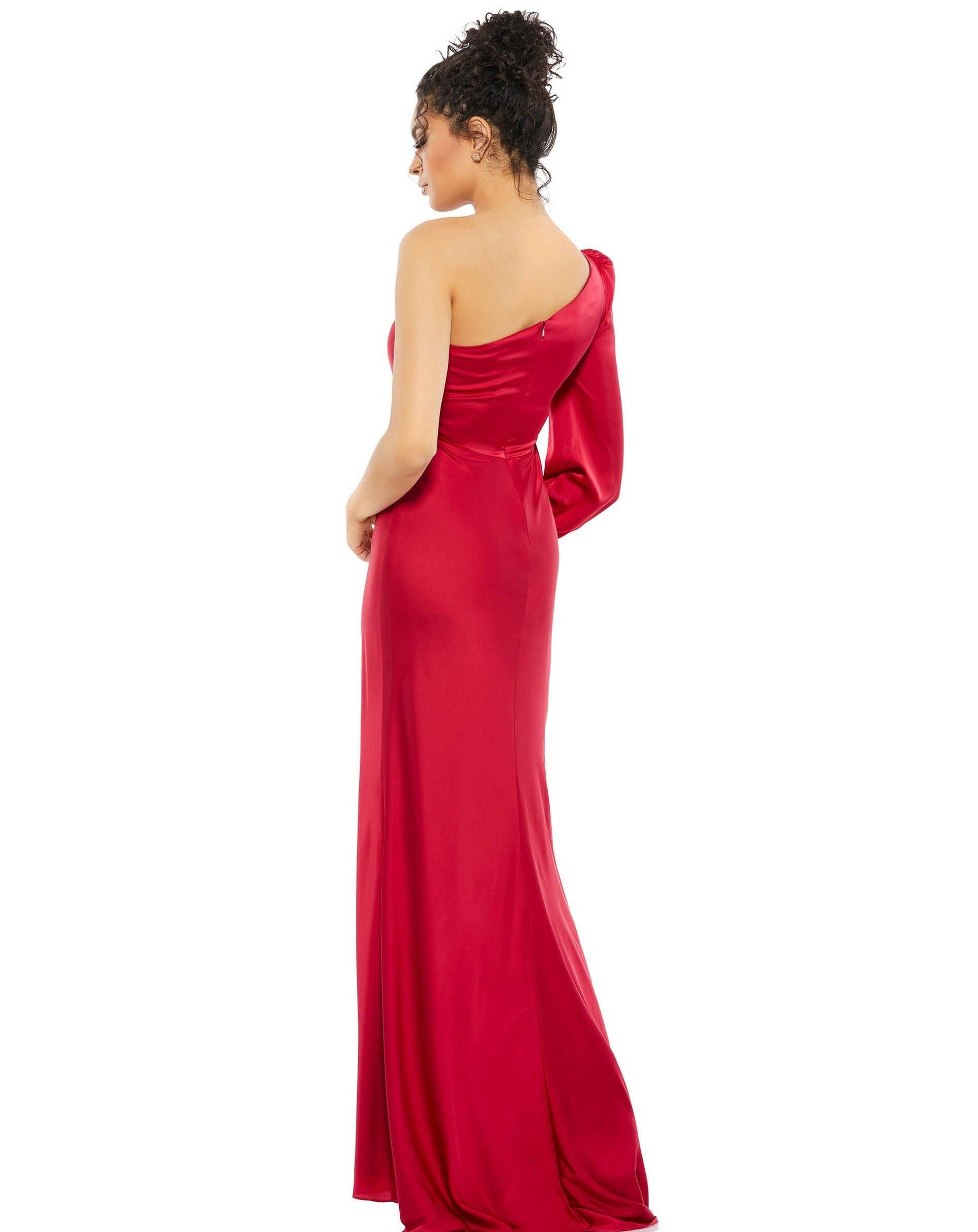 Mac Duggal 55401 Long Formal One Shoulder Dress