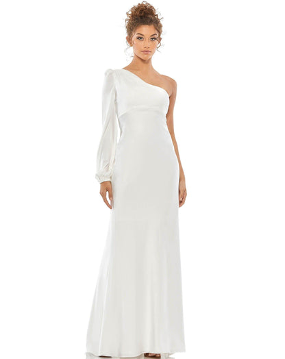 Mac Duggal Long Formal One Shoulder Dress 55401 - The Dress Outlet