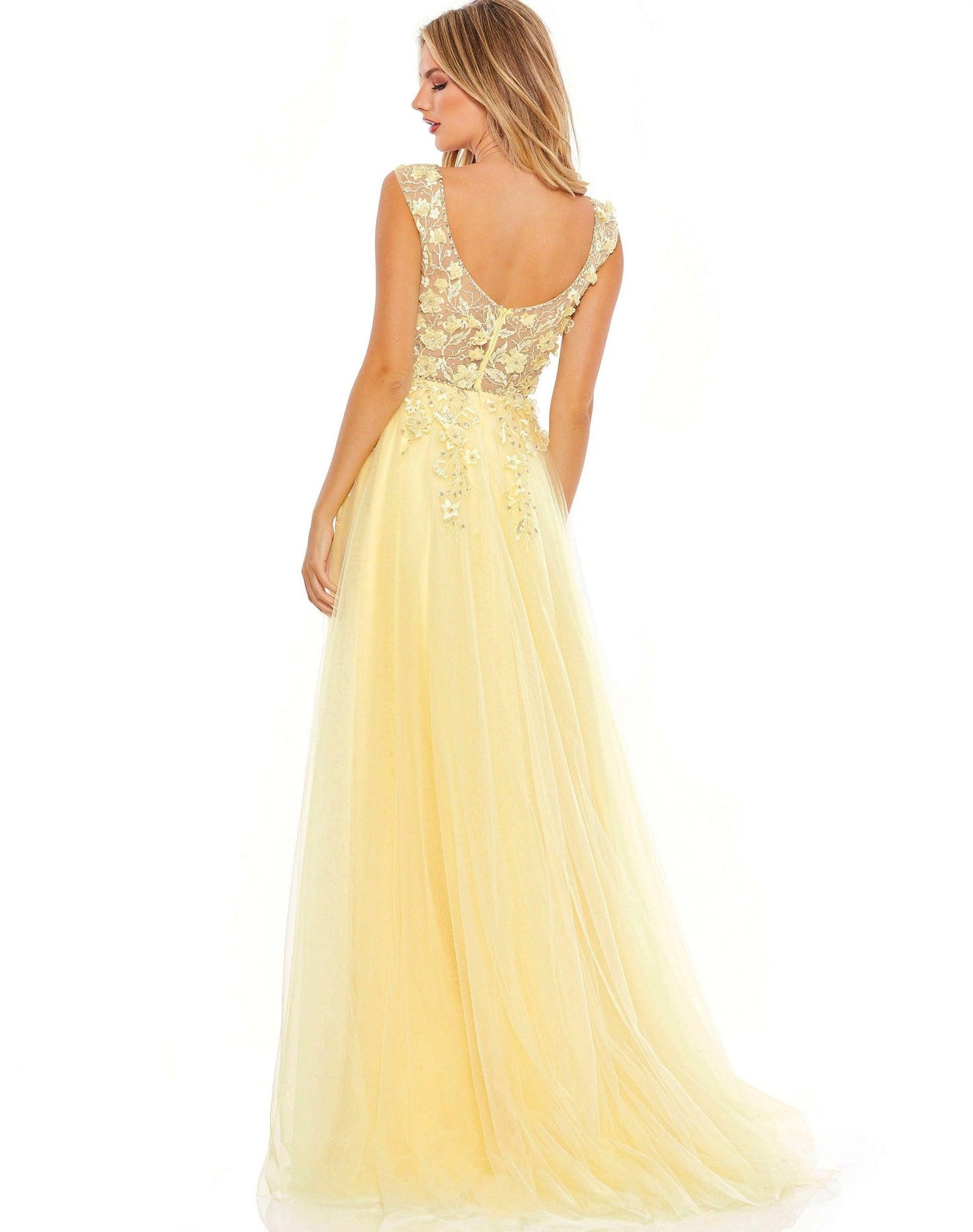 Mac Duggal Long Formal Prom Ball Gown 11201 - The Dress Outlet