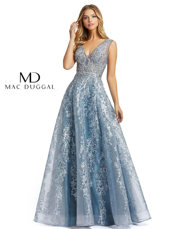 Long Formal Prom Ball Gown Prom Silhouette Mac Duggal 20218